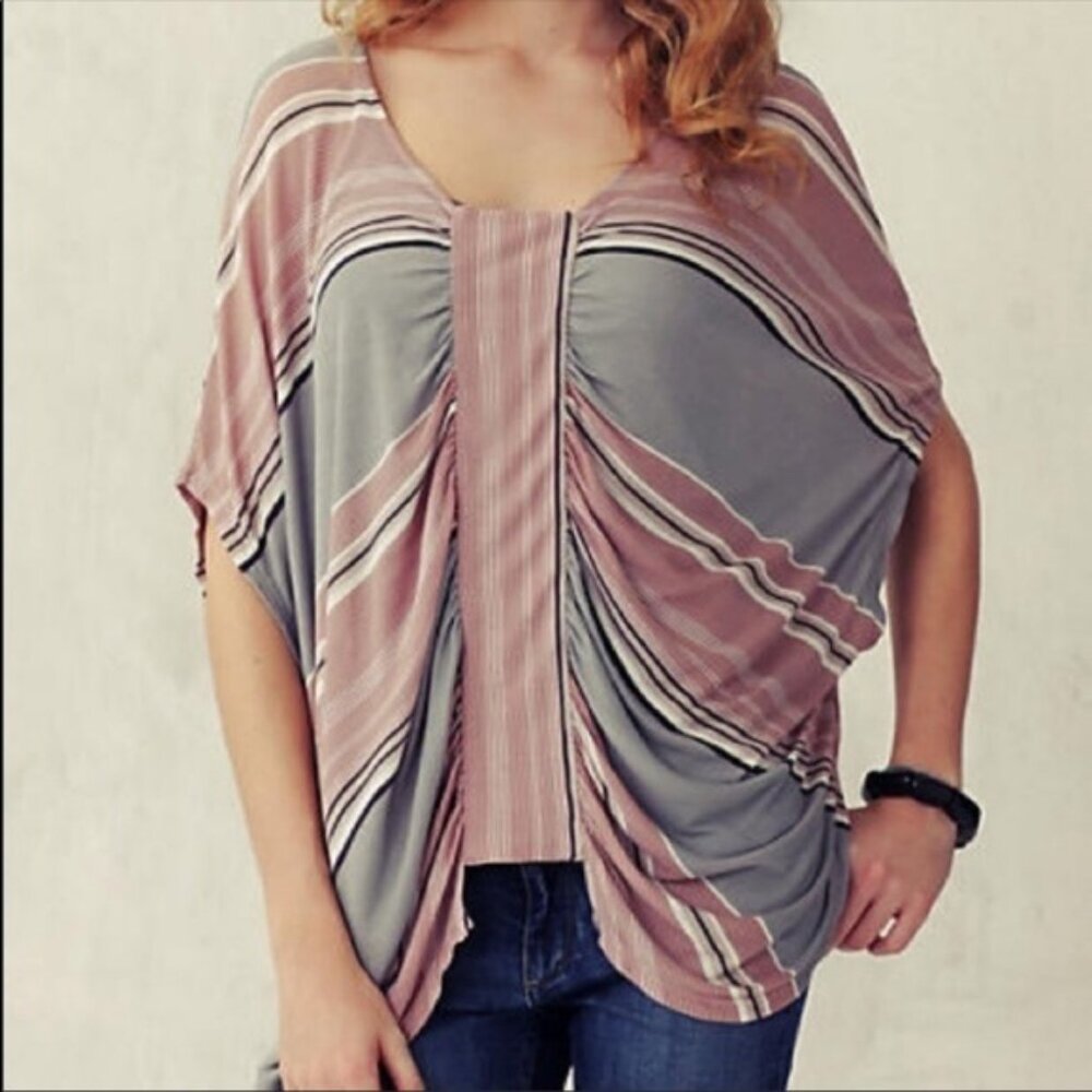 Anthropologie | Butterfly Wing Top